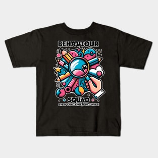 Behaviour Squad: Every Challenge, Our Canvas! Kids T-Shirt